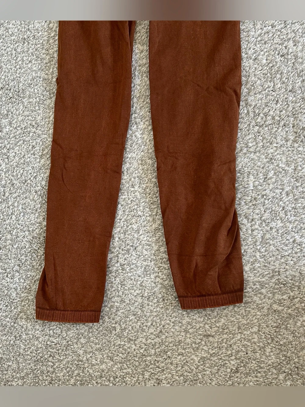 Women’s Free People Good Karma High Rise 7/8 Length Rust Legging
